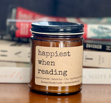 Load image into Gallery viewer, happiest when reading