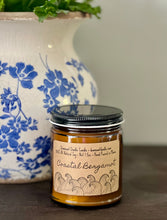 Load image into Gallery viewer, Coastal Bergamot Waves ~ Amber Jar