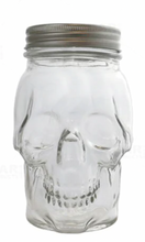 Load image into Gallery viewer, Skull Mason Jar