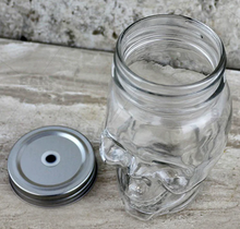 Load image into Gallery viewer, Skull Mason Jar