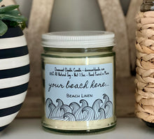 Load image into Gallery viewer, Customizable "Your Beach Here" Clear