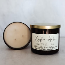 Load image into Gallery viewer, 3-wick Tumbler Egyptian Amber