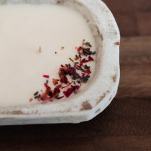 Load image into Gallery viewer, White Washed Med & Large Dough Bowls