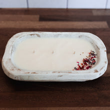 Load image into Gallery viewer, White Washed Med & Large Dough Bowls