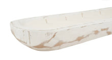 Load image into Gallery viewer, White Washed Med & Large Dough Bowls