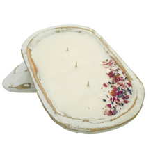 Load image into Gallery viewer, White Washed Med & Large Dough Bowls