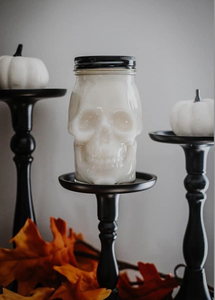 Skull Mason Jar