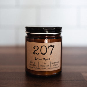 Area code candle - 207
